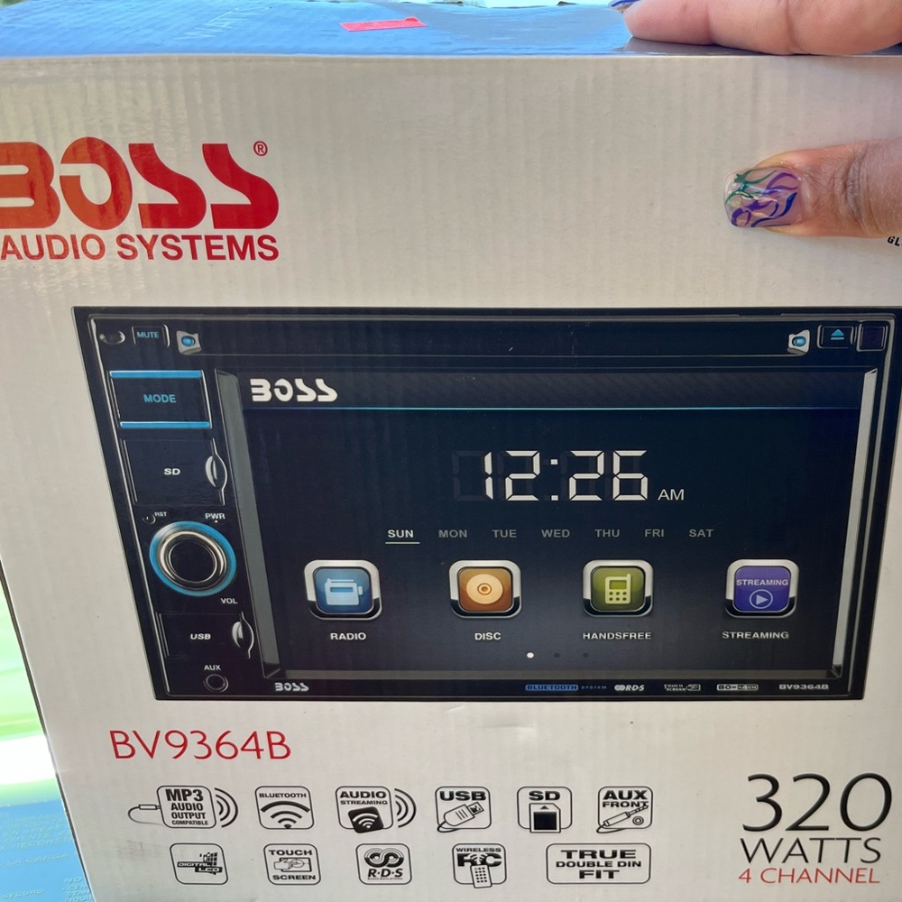 Boss Bluetooth dvd player